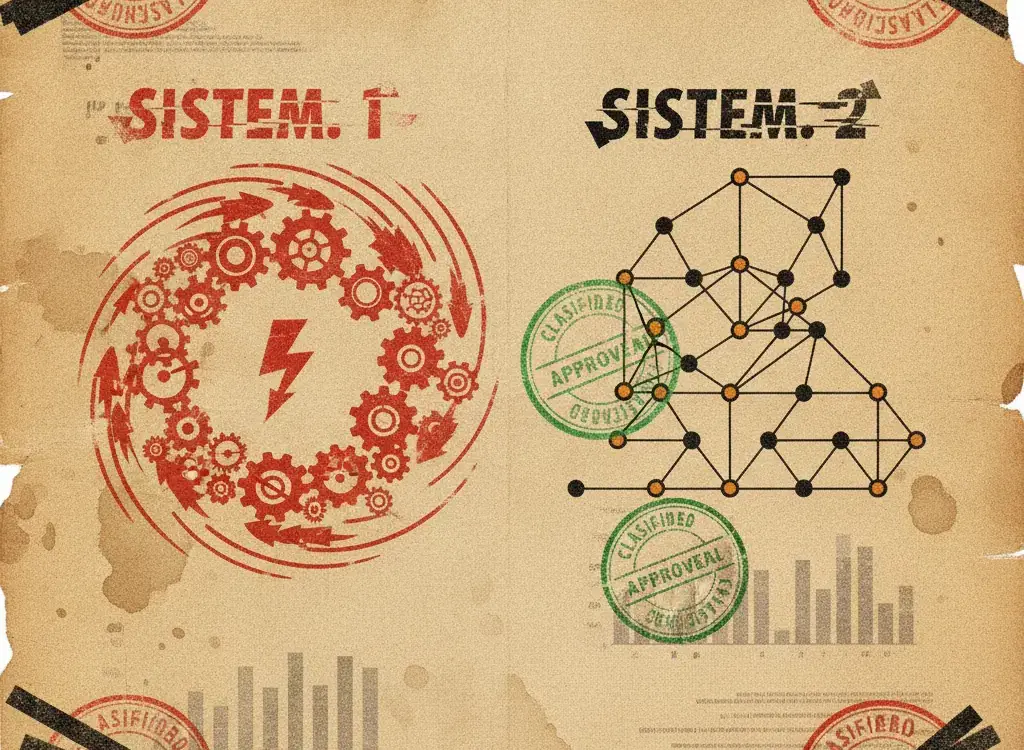 Sistema 1 y sistema 2 El piloto automático que te gobierna sin permiso
